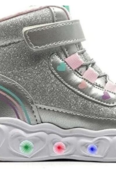 Cool Kids Girl's Lighted Sole Velcro Boots