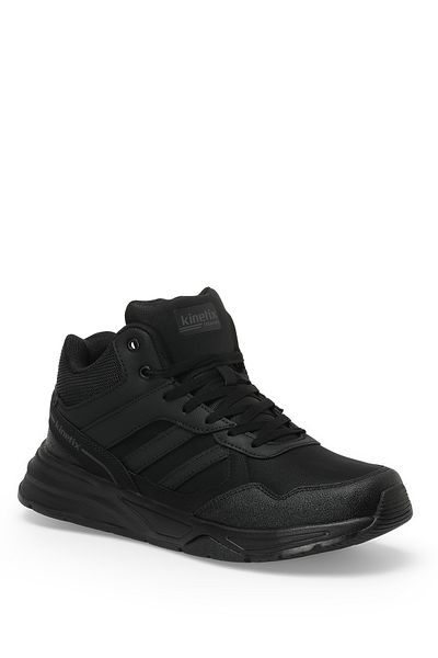 Kinetix Fınneas Pu Hi 2pr Black Men's High Sneaker