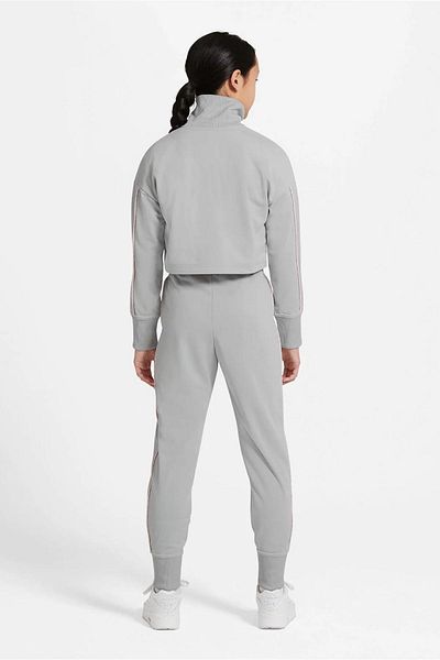 Nike Sportswear Tracksuit Gray Girl's Tracksuit Set Gray