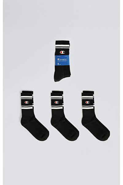 Champion 3pk Crew Socks Unisex Siyah  Çorap - U20081-KK001