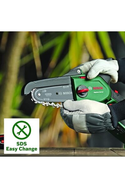 Bosch EasyChain 18V-15-7 Şarjlı Zincirli Budama Makinası 18 Volt