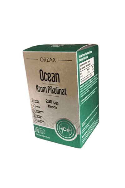 Orzax OCEAN KROM PİKOLİNAT 200 MCG 90 KAPSÜL