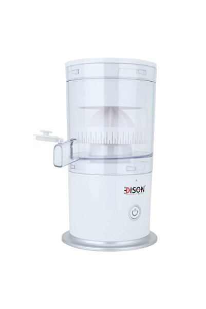 Edison عصارة لاسلكية قابلة لإعادة الشحن بقوة 45 وات - بيضاء