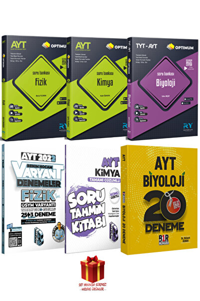 Referans Yayınları Referans Yayınları AYT Fizik Kimya Biyoloji Soru Bankaları...