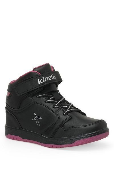Kinetix Jones J Hi 2pr Black Girl's High Sneaker