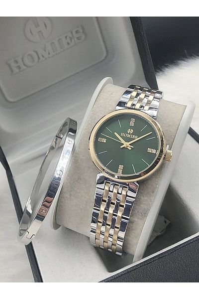 Homies Women's Watch New Season with Steel Bracelet Gift Hmse- 202062208