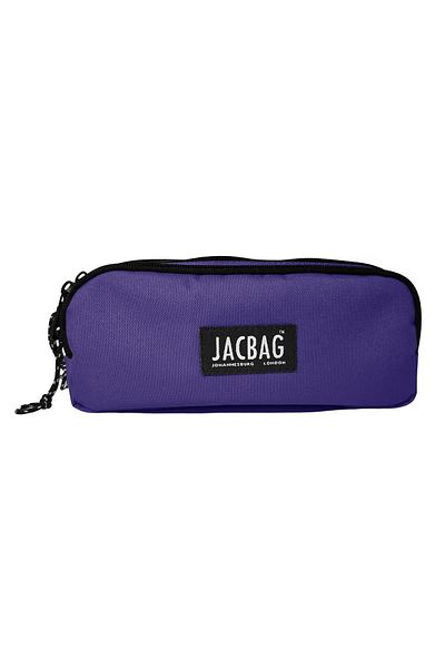 Jacbag Τσάντα μολυβιού τριών διαμερισμάτων για παιδιά και ενήλικες - Μωβ - Γυναικείες/Κορίτσια