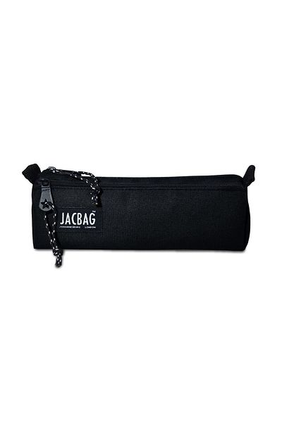 Jacbag Τριγωνική μαύρη τσάντα στυλό δύο διαμερισμάτων Dual Prime