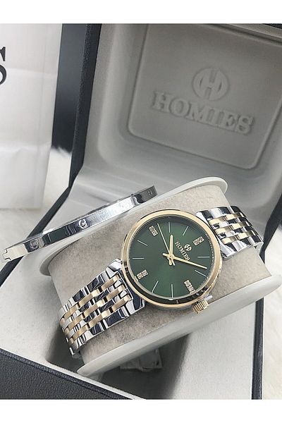 Homies Women's Watch New Season with Steel Bracelet Gift Hmse- 202062208