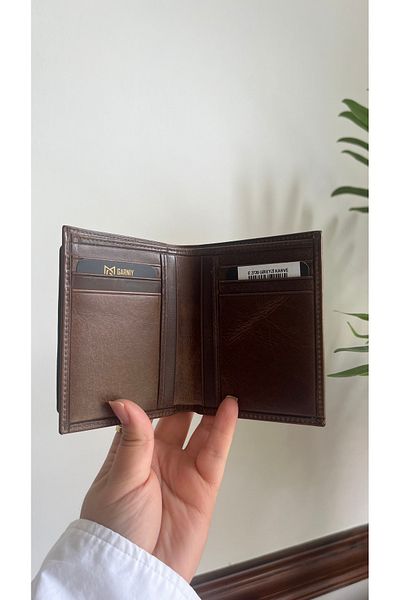 Garniy Мъжки портфейл от естествена кожа Kibar 2720