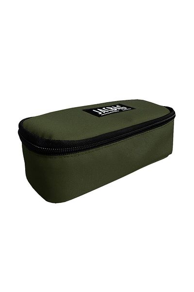 Jacbag Χακί Πράσινο Ενήλικες/Αγόρια Οβάλ XL Organizer Μολυβοθήκη Μολυβοθήκη