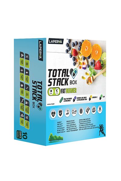 Laperva Total Stack Box 10 days Program, 30 Packs, Multivitamin and Minerals