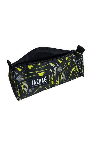 Jacbag Κίτρινη Γεωμετρική Μολυβοθήκη Σχολείου και Γραφείου Τρίγωνο Μονόχωρο
