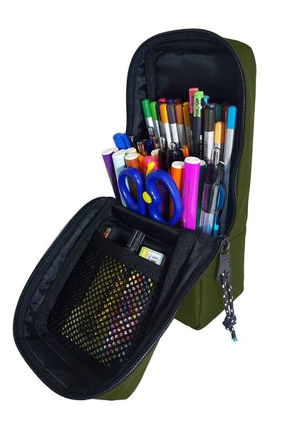 Jacbag Suport mare pentru pix pentru bărbați, verde kaki