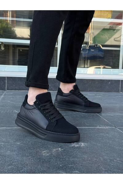 BESKAR KB 046 Siyah Paraşüt Günlük Unisex Ayakkabı – Hafif Yapı