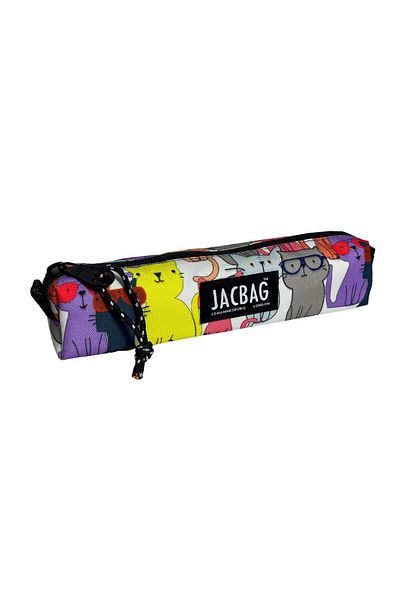 Jacbag Θήκη για στυλό Prism Jac Μονόχωρο Κίτρινο Γάτα