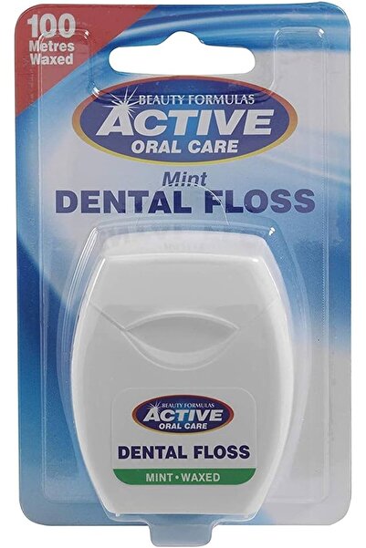 BEAUTY FORMULAS Bf Mint Waxed 100M Dental Floss ( 0642 )