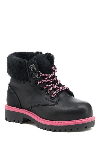 Kinetix Swanky 1pr Black Girl's Worker Boots