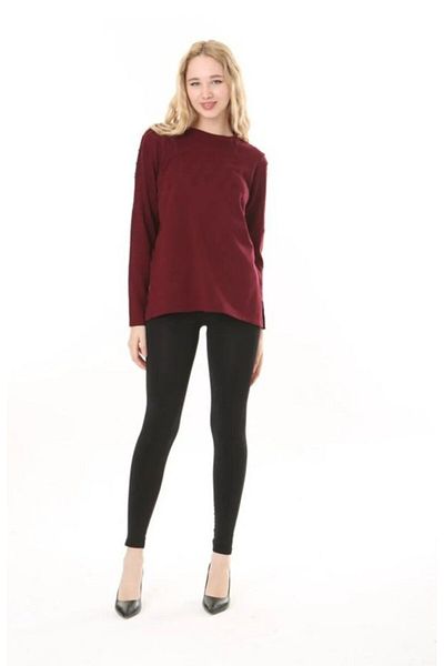 Fresh&Moda Tricotaj subțiri de damă Pulover sezonier casual