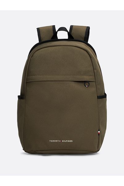 Tommy Hilfiger Tommy Hilfiger Green Solid Men Backpack