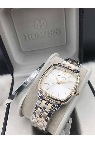 Homies Women's Watch New Season with Steel Bracelet Gift Hmse- 202062212