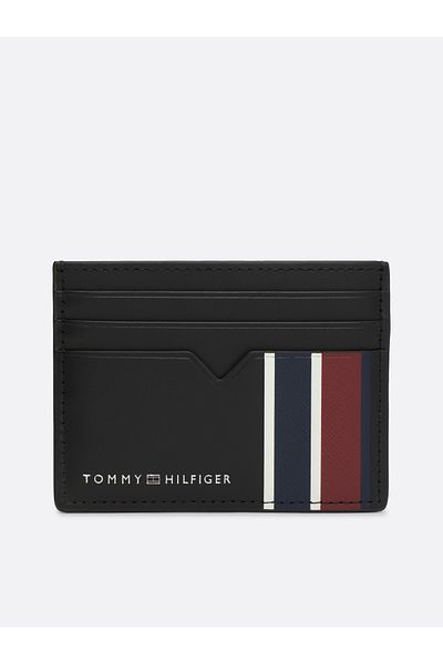 Tommy Hilfiger Tommy Hilfiger Black Printed Men Cardholder