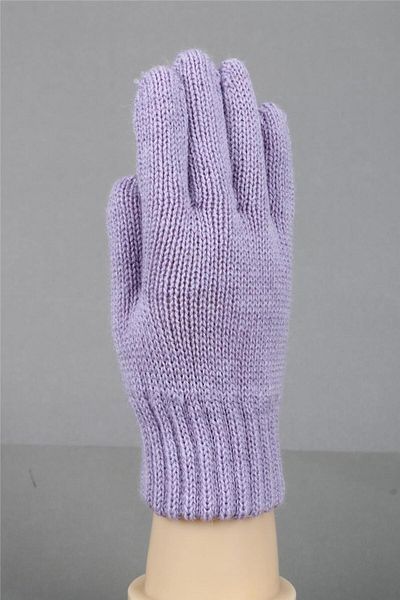 cappello 6-10 Years Old Purple Colored Children's Knitwear Winter Gloves - 25Marluxeldvn