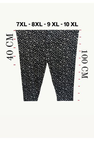 DNC Oversized Winter Women's Pants - 7XL, 8XL, 9XL, 10XL with Elastic Waist