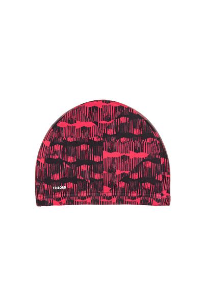 Decathlon Nabaiji Fabric Swimming Cap - Size L - Red