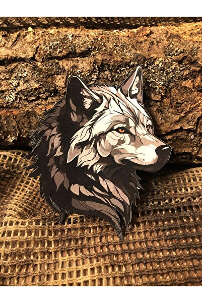 THORSTORE White Wolf Patch/Peç/Arma (9 x 7,5cm)