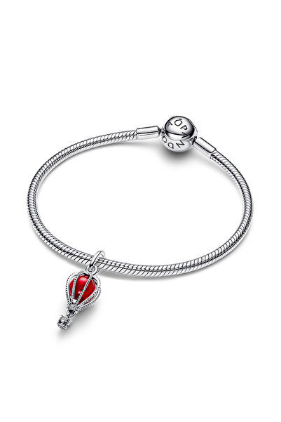 Pandora Sıcak Hava Balonu Murano Camı Sallantılı Charm