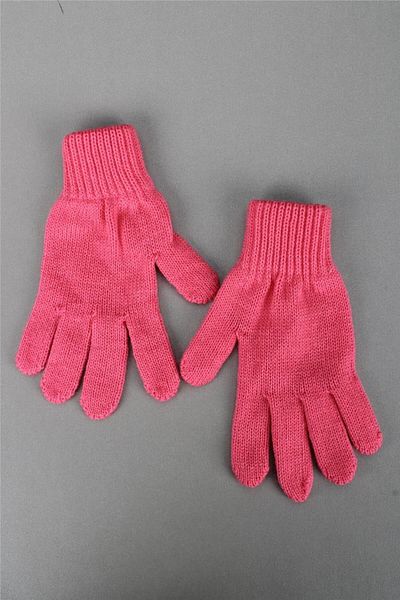 cappello 6-10 Years Old Pomegranate Flower Print Knitwear Kids Gloves - Solid Color, Winter, 25Marluxeldvn