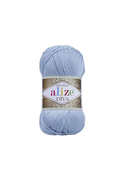 Alize Diva Merserize İnce İp Yazlık İp 1 Adet