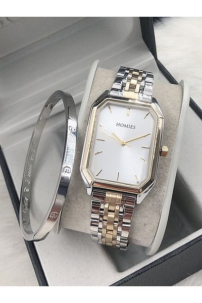 Homies Women's Watch New Season with Steel Bracelet Gift Hmse- 202062220