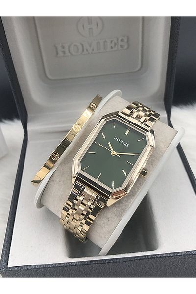 Homies Women's Watch New Season with Steel Bracelet Gift Hmse- 202062219