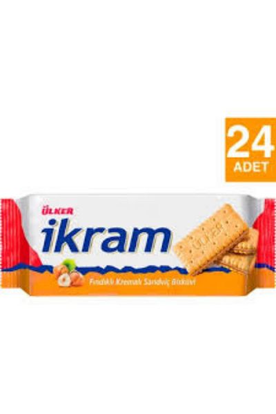 Ülker Ülker İkram Findikkremi̇ Sandivic Biscuit 84 Gr 24 Pieces