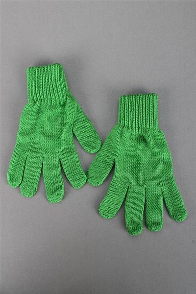 cappello Children's Gloves for 6-10 Years - Light Green Knitwear Winter Gloves 25Marluxeldvn