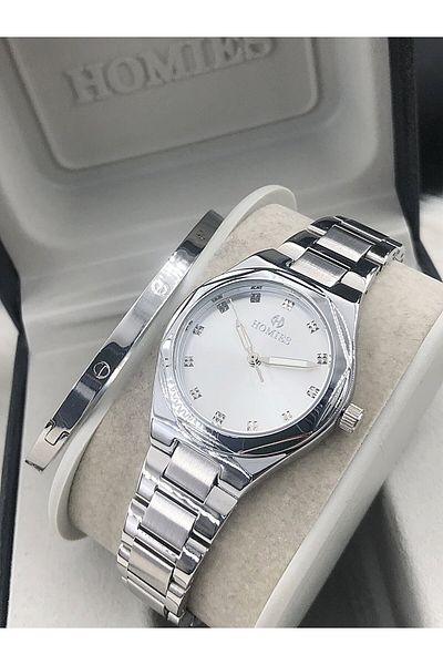 Homies Women's Watch New Season with Steel Bracelet Gift Hmse- 202062218