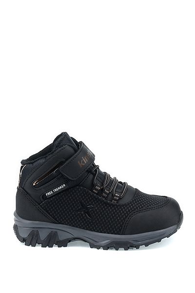 Kinetix Roha 1pr Black Boy's Outdoor Shoes