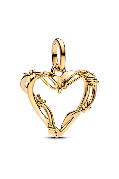 Pandora Tel Kalp Sallantılı Charm