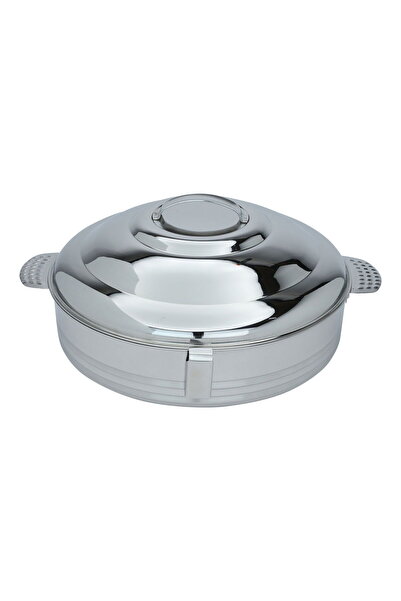 Alsaif Gallery Gozi steel round with lid 7.5 litres