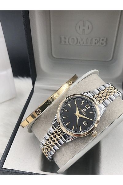 Homies Women's Watch New Season with Steel Bracelet Gift Hmse- 202062228