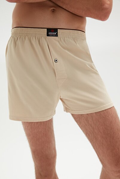 ERDEM İÇ GİYİM Erdem Beige Βαμβακερό Μπόξερ 1400