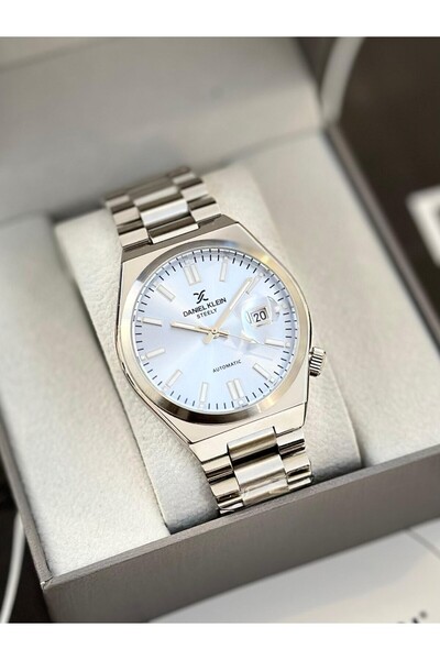 Daniel Klein Steely Automatic Erkek Kol Saati Su Geçirmez Çelik Kasa Çelik Ko...