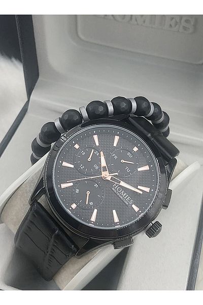 Homies Homi̇es Men's Wrist Watch Natural Stone Bracelet Gift Hmys- 202412257