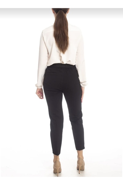 ZARAZA Skinny Trousers with Elastic Waist