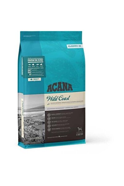 Acana Classics Wild Coast Düşük Tahıllı Balık Sebzeli Yetişkin Köpek Maması 1...