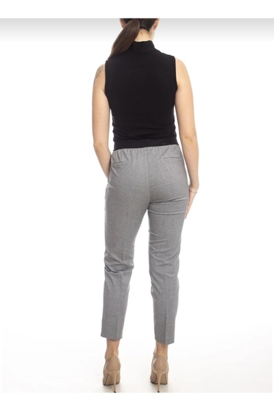 ZARAZA Skinny Trousers with Elastic Waist