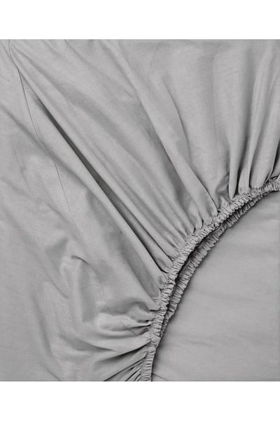 GERCELLA Premium Blue 100% Algodon 100X200+30 Elastic Crossbody Bed Sheet