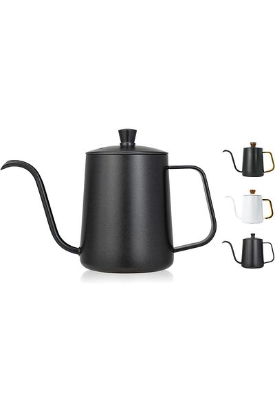 MIBRU COFFEE DRIP POT 480ML BLACK WITH LID